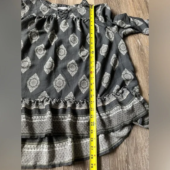 🛍️Kim Rogers ruffle sleeve blouse size 1X excellent condition - Picture 6 of 8